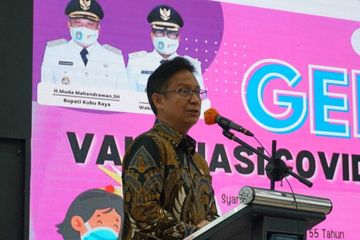 Menkes Budi mengatakan, InsyaAllah Lansia yang Sudah Divaksin Apalagi Lengkap Tidak Masuk Rumah Sakit.