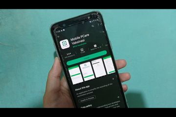 cara download dan registrasi Pcare Vaksin