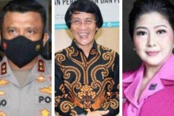 Sambo menangis terharu saat dikunjungi Kak Seto di Mako Brimob, sekaligus menitipkan anak-anaknya kepada LPAI.