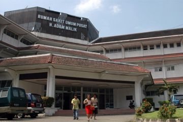 Rumah Sakit Umum Pusat Adam Malik di Medan.