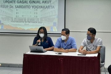 Belum Menemukan Bukti Pasien Gagal Ginjal Akut Pada Anak Dipicu Obat Sirup, Rumah Sakit dr. Sardjito Yogyakarta Ungkap Pasien Sembuh
