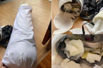Tertipu guling ex hotel yang katanya premium.