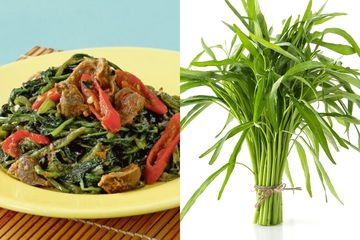 Kangkung jadi salah satu makanan penyebab asam urat kambuh