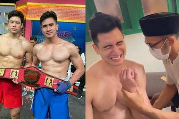 Verrell Bramasta alami cedera pada bahu kiri