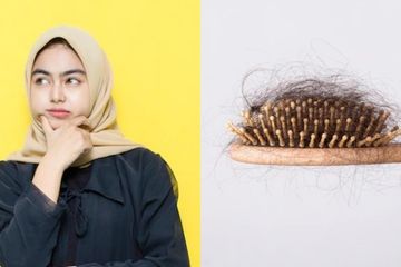 Rambut rontok wanita berhijab terjadi salah satunya karena ikatan rambut yang terlalu kencang.