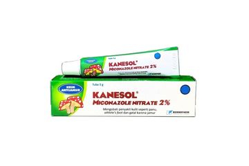 Obat kurap di apotek yang mengandung zat aktif untuk menghentikan pertumbuhan jamur.