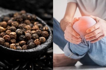 Obat tradisional seperti lada hitam dapat meredakan nyeri sendi lutut karena sifat anti-inflamasi.