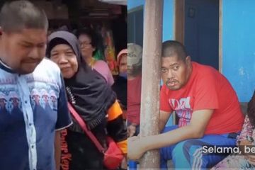 Agus, pria yang menghilang selama 25 tahun karena takut disunat akhirnya kembali pulang
