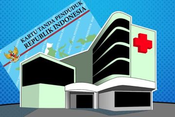 Cukup pakai KTP dan atau NIK untuk berobat gratis di Indonesia.