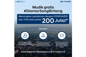 Mudik gratis #DiantarSangBintang