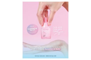 Cegah Jerawat dan Kurangi Komedo, Doviqa Acne Peeling Solusi Ampuh untuk Eksfoliasi Kulit