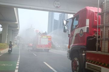 Semprot Air di Jalanan untuk Mengatasi Polusi Udara, Efektifkah? Ini Kata Pakar
