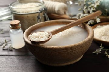 Lakukan uji sensitivitas sebelum pakai air beras.