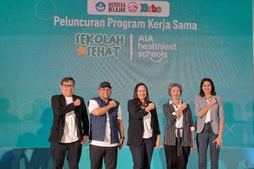 Menuju Indonesia Emas, AIA dan Bobo Luncurkan Program AIA Healthiest Schools