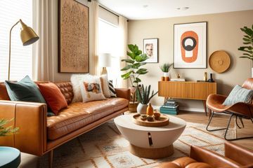 Moms bisa cek di sini beberapa tips dan trik dalam mendesain interior rumah yang mudah. Salah satunya adalah dengan mempertimbangkan warna cat agar memberikan kesan hangat serta nyaman untuk keluarga.