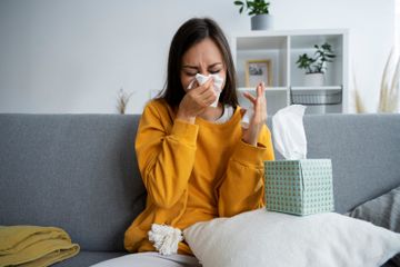 Flu dapat menjadi hambatan saat puasa.