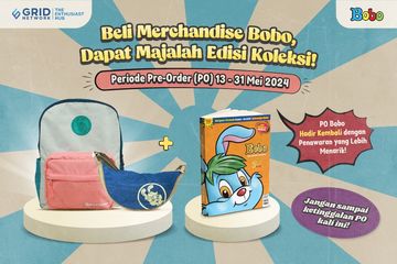Pre-order Merchandise Special Series: Tas Bobo sudah dibuka hari ini (13/5/2024).