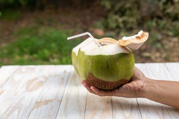Khasiat Luar Biasa Air Kelapa Hijau untuk Melancarkan Pencernaan Hingga Obat Migrain