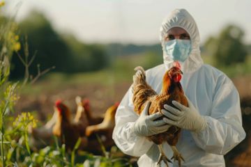 Flu Burung pada Manusia di AS Timbulkan Gejala Pernapasan, Pahami Cara Cegahnya