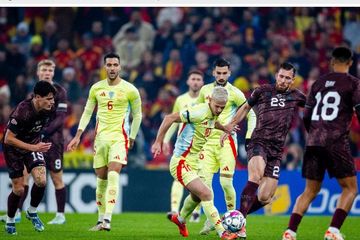 Hasil UEFA Nations League - Dani Olmo Cosplay Lionel Messi, Spanyol Hajar Denmark - Semua Halaman - Bolasport | Arenanews-1