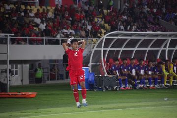 Lemparan jauh Pratama Arhan menjadi senjata Indonesia saat melawan Laos, Kamis (12/12/2024) malam.