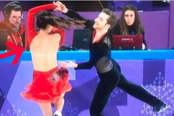 Baju Terlepas Saat Berlaga di Olimpiade Musim Dingin 2018, Ice ...