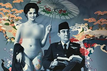 Lukisan Dewi Soekarno Kena Sensor, Ini lho Kisah Dibalik Postingan ...