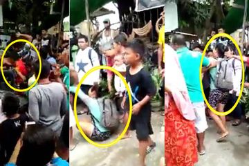 Dramatis Seorang Maling Tertangkap Lalu Menjadi Sasaran Amuk Warga Tiba Tiba Sang Istri Datang Dan Menangis Histeris