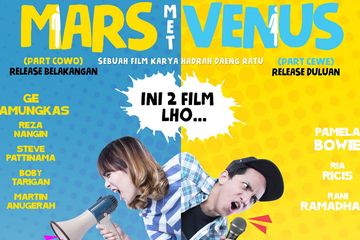 Intip Teaser Poster Film Mars Met Venus, Film Drama Percintaan ...