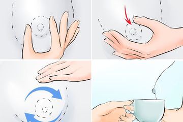 Tekan payudara ke arah dalam payudara menuju dinding dada Mama.