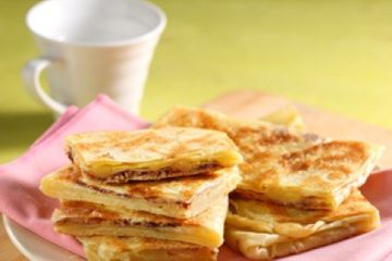 Roti Canai Milo Keju Sajian Sedap