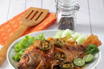 Ikan Nila Bumbu Taoco Pedas Sajian Sedap