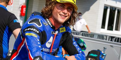 Hasil Moto2 Italia 2024 - Joe Roberts Menang di Tengah Kepungan Pembalap Spanyol, Mario Aji Finis Ke-15