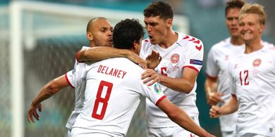 Hasil EURO 2020 - Singkirkan Republik Ceska, Denmark Capai Semifinal Setelah 29 Tahun Silam