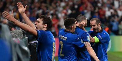 EURO 2020 - Juara Piala Eropa, 1 Kemenangan Lagi Bikin Italia Sejajar Brasil dan Spanyol