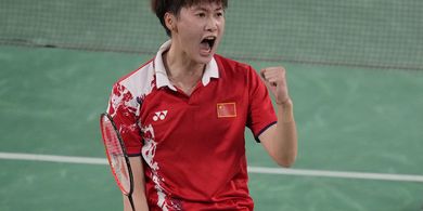 Hasil Final Bulu Tangkis Olimpiade Tokyo 2020 - Chen Yu Fei Sumbang Emas Kedua China