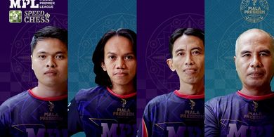 4 Pemain Siap Berebut Gelar Master Speed Chess MPL di Babak Semifinal Turnamen Mobile Game Catur Pertama dan Terbesar di Indonesia