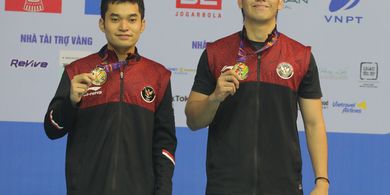 Bulu Tangkis SEA Games 2021 - Pesta Juara Leo/Daniel Selesai Setelah Turun Podium