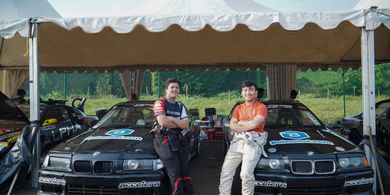 Tiga Pembalap Black Speed Racing Team Naik Podium di Kejurnas Indonesian Drift Series 2022