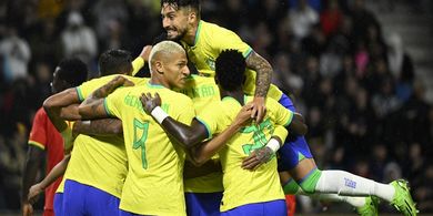 PIALA DUNIA - Kalau Dilihat dari Tradisi 20 Tahun, Timnas Brasil bakal Jadi Juara Piala Dunia 2022