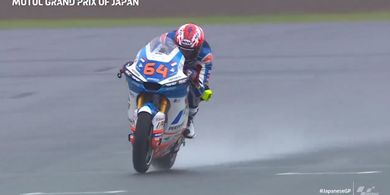 Hasil Kualifikasi Moto2 Jepang 2022 - Sesi Sempat Dihentikan, Pembalap Pertamina Mandalika SAG Start dari Posisi Ini