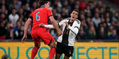 Inggris Vs Jerman - Momen Blunder Harry Maguire, Salah Umpan Lalu Jegal Jamal Musiala dan Berujung Penalti