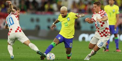 Hasil Piala Dunia 2022 - Tiang Gawang di Adu Penalti Kirim Brasil Pulang