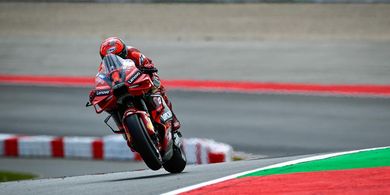 Hasil Sprint MotoGP Portugal 2023 - Francesco Bagnaia Nomor Satu, Marc Marquez Podium 