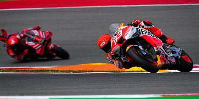 Hasil Kualifikasi MotoGP Portugal 2023 - Marc Marquez Berjaya, Francesco Bagnaia Tepat di Belakangnya
