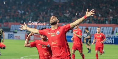 Hasil Liga 1 - Marko Simic Cetak Brace, 10 Pemain Persija Tumbangkan Persik
