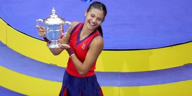 SEJARAH HARI INI - Emma Raducanu Menyihir Dunia, Jadi Juara Grand Slam dengan Peluang 0,2 Persen