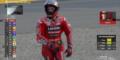Update Klasemen MotoGP 2023 -  Keteledoran Klasik Francesco Bagnaia Datangkan Risiko Fatal