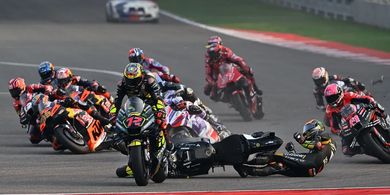 MotoGP India 2023 - Dituduh Pedrosa Bersalah, Bezzecchi Ogah Marah-Marah Usai Ditubruk Marini