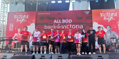Berlangsung Seru, Lebih dari 4000 Peserta Meriahkan Victoria Run 2023